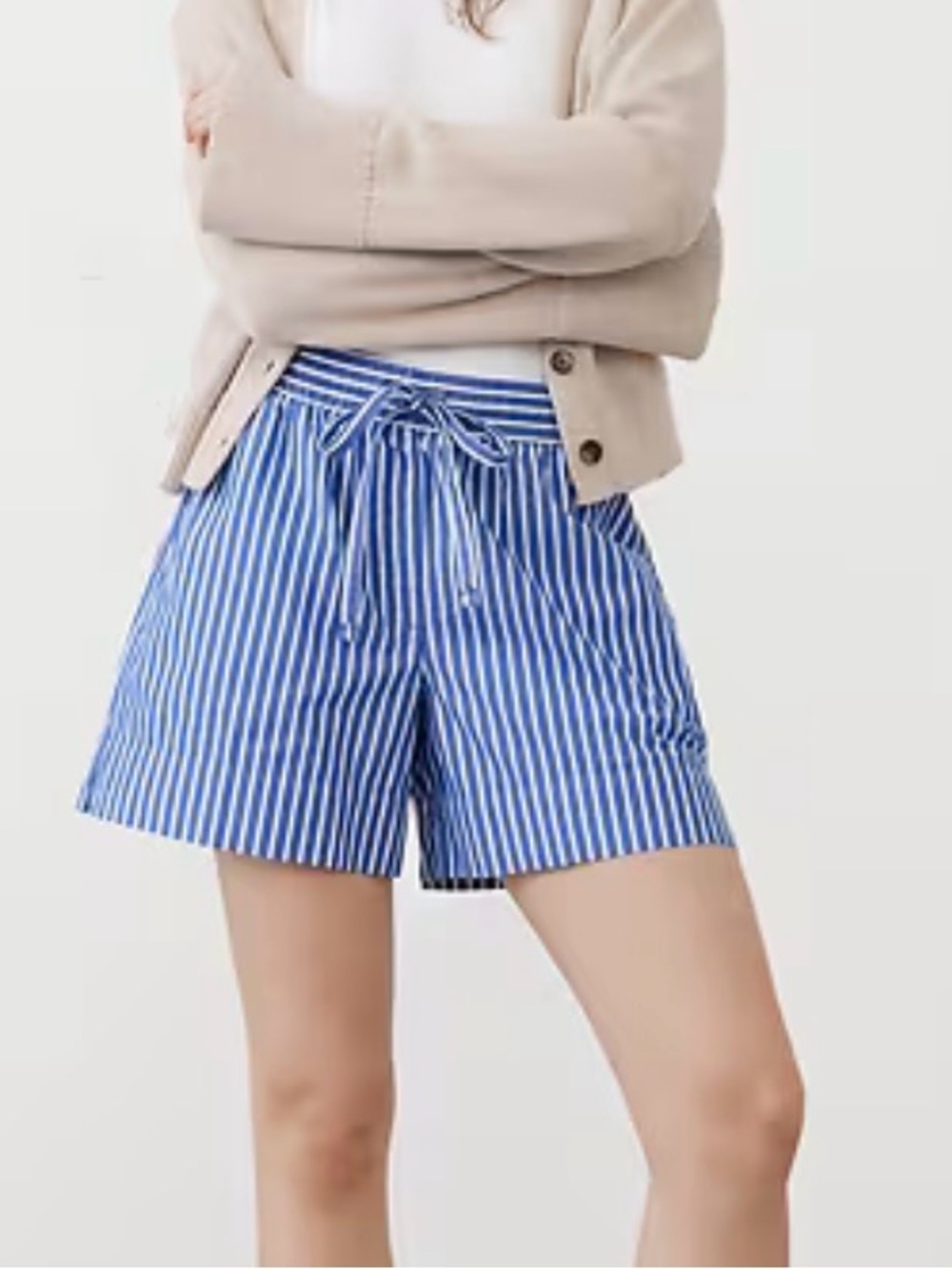 Banana Republic Striped Drawstring Short